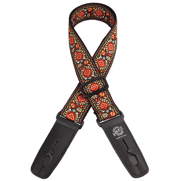Lock-It Straps Persian Retro Vintage Series Guitar Strap