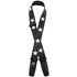 Lock-it Straps Designer Series 2"  Guitar Strap - Black Star