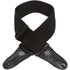 Lock-It Straps - 3" Poly Pro Series Guitar Strap - Black