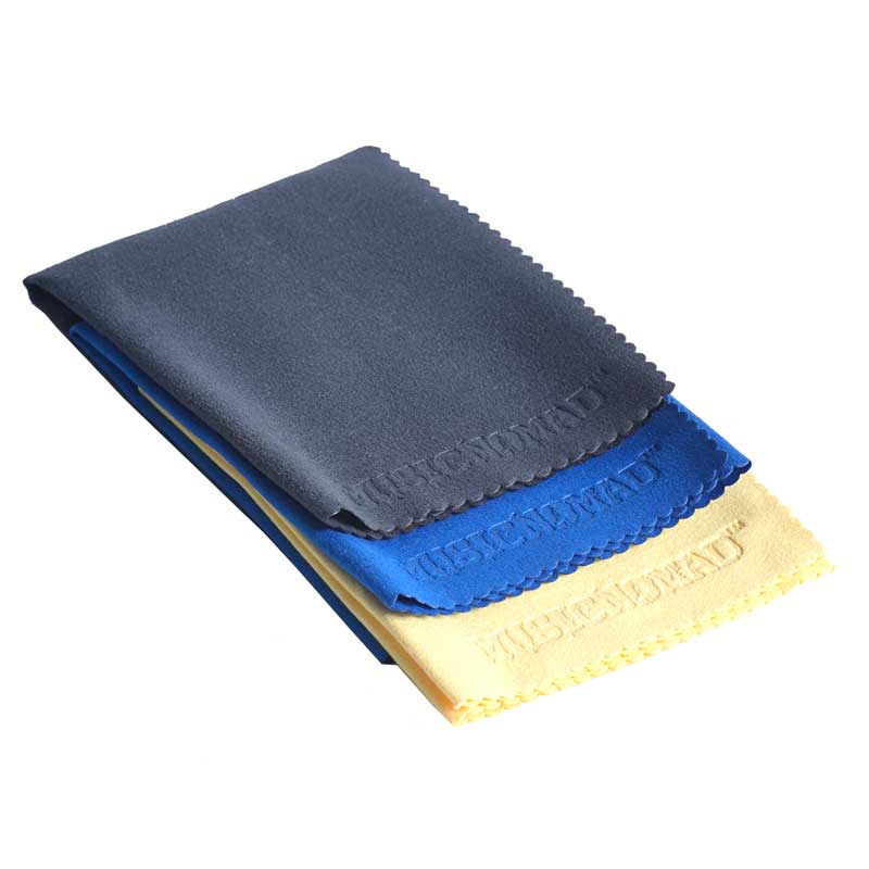 Music Nomad - 3 Suede Polishing Cloth Pak