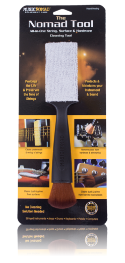 Music Nomad - The Nomad Tool - All in 1 String, Body & Hardware Cleaning Tool