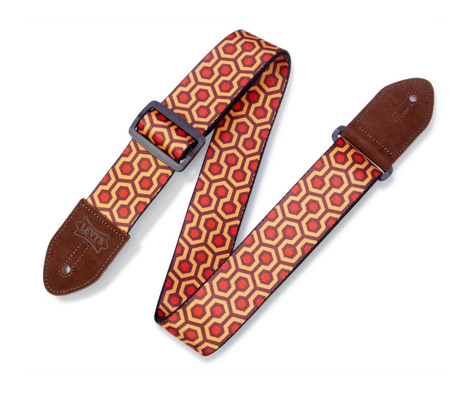 Levy's Leathers 2" PRINT SERIES Hex Guitar Strap – MP2-007