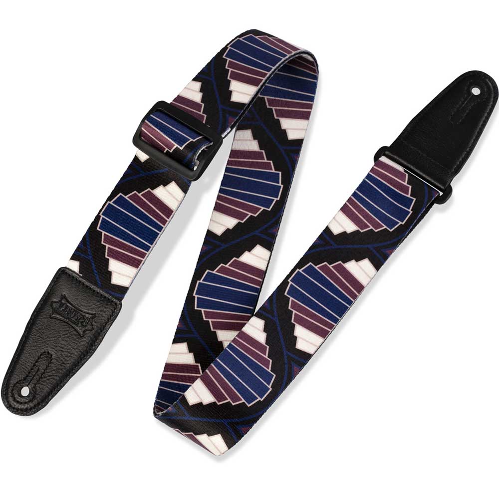 Levy's Leathers 2″ Sublimation Polyester Guitar Strap MP2SLD-005