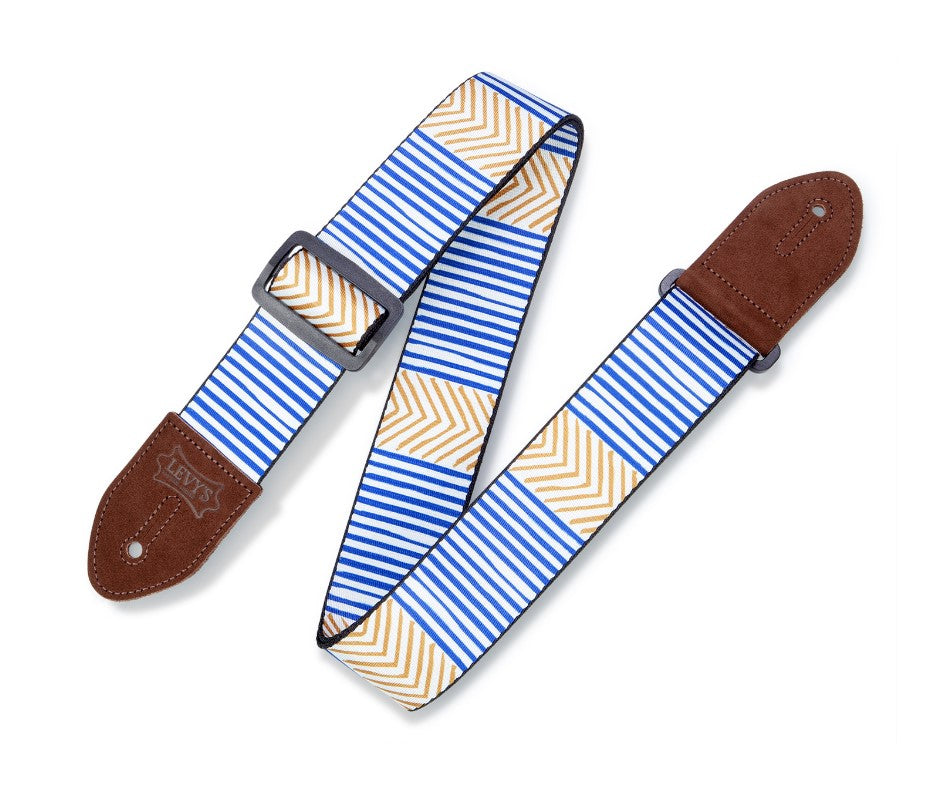 Levy's Leathers 2" PRINT SERIES Tribal Chevron Guitar Strap MP2TC-002
