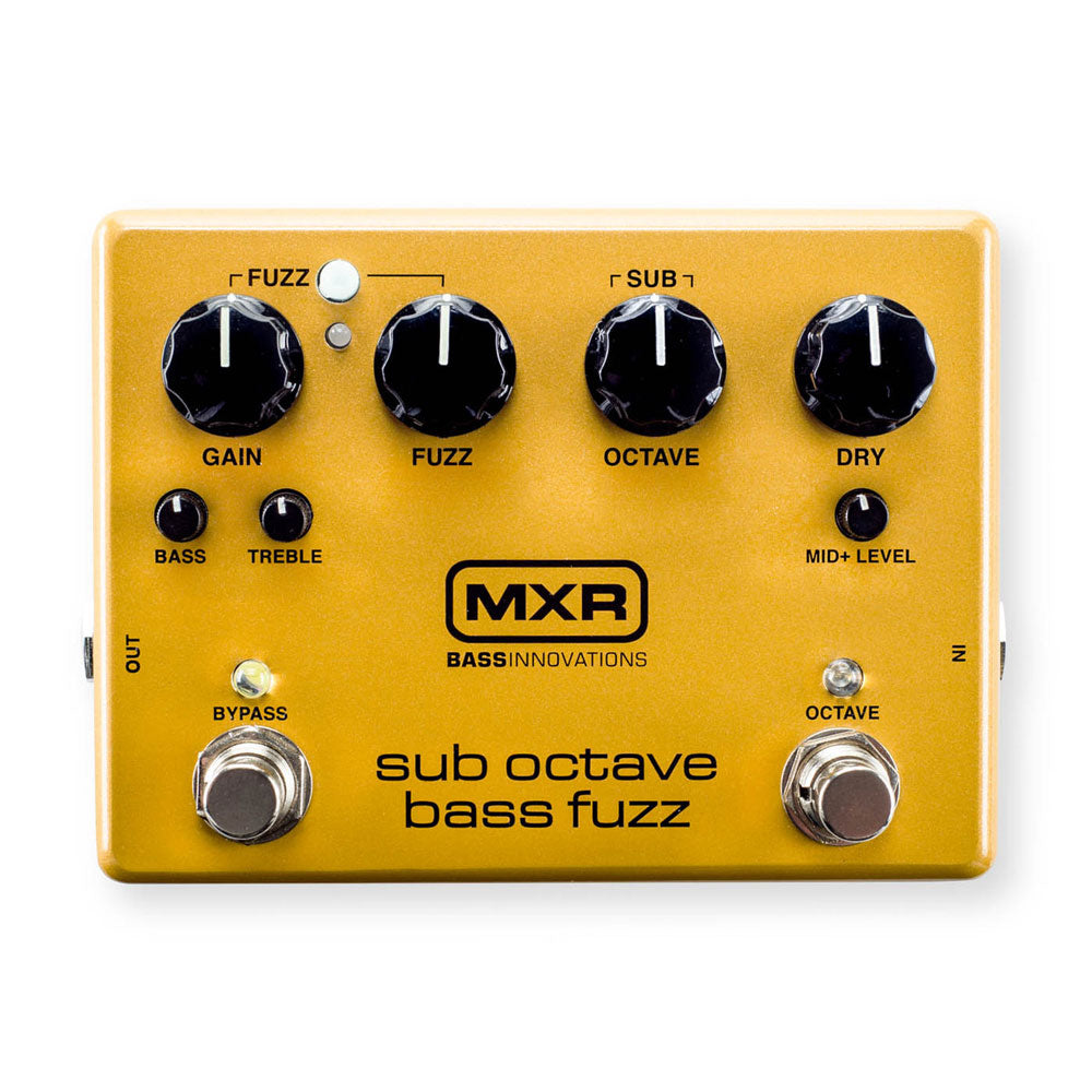 mxr pedal bass MXR M287 Sub Octave Bass Fuzz Pedal