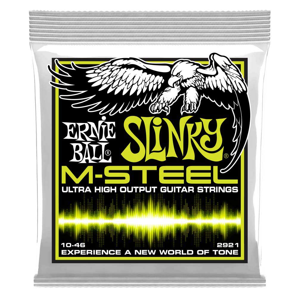 Ernie Ball Regular Slinky M-Steel Electric Guitar Strings -10-46 Gauge