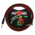 Pig Hog Vintage "Tartan Plaid"  Instrument Cable, Right Angle, 10ft