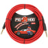 Pig Hog 20ft "Candy Apple" Vintage Instrument Cable
