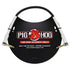 Pig Hog 1ft 1/4" Right Angle - 1/4" Right Angle 8mm Tour Grade Instrument Cable