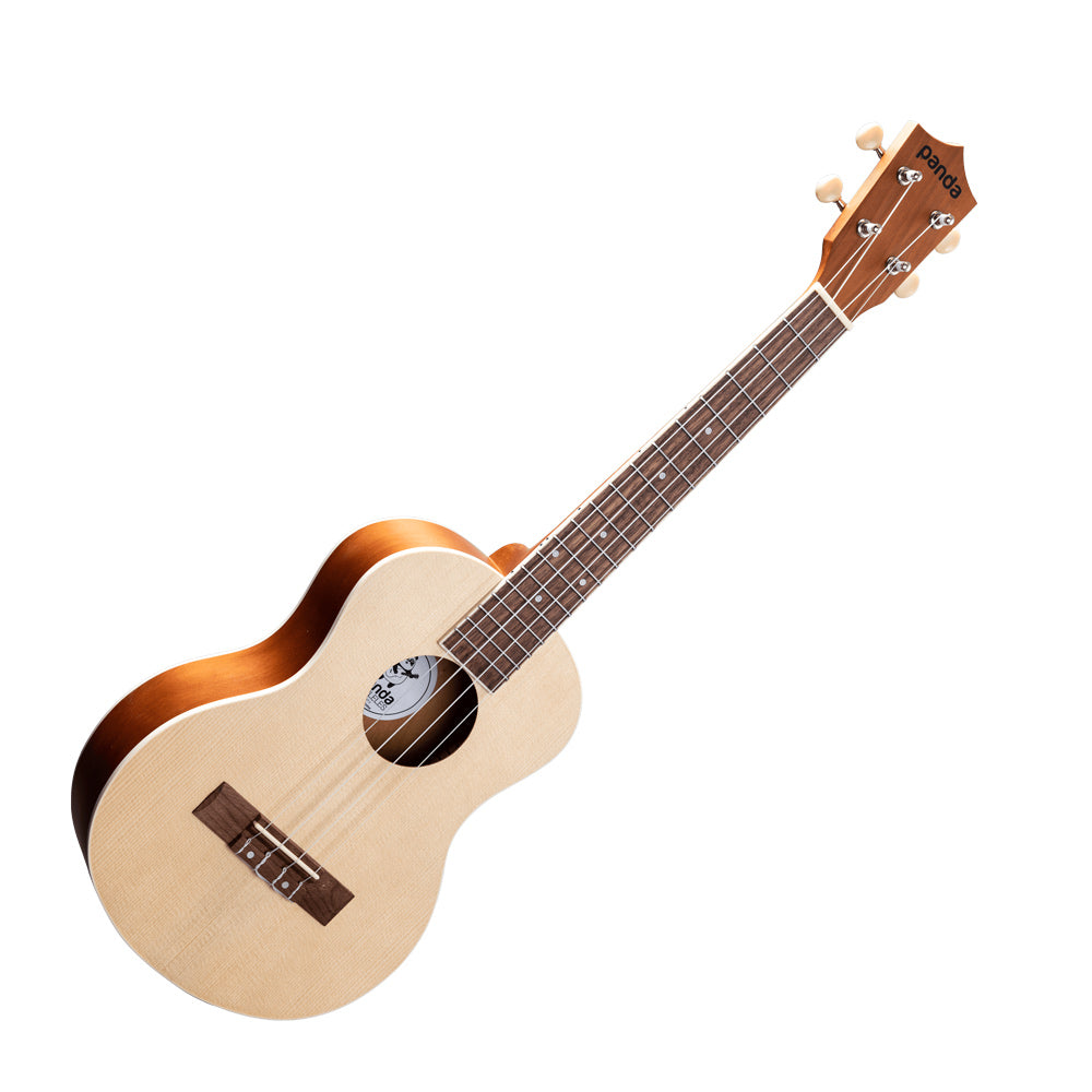 Amahi Ukuleles UKT-2 Spruce Top Panda Tenor Ukulele