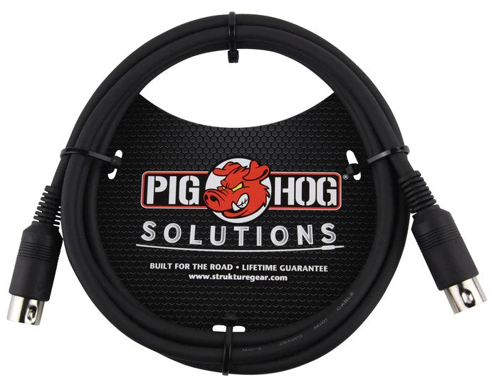 Pig Hog Solutions - 3ft MIDI Cable