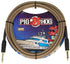 Pig Hog "Tuscan Brown"  Vintage Instrument Cable, 10ft