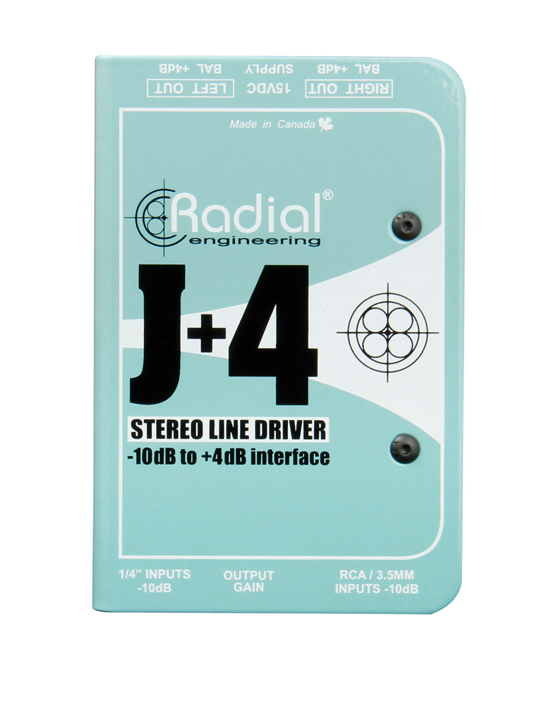 Radial Engineering J+4 Stereo Line Driver