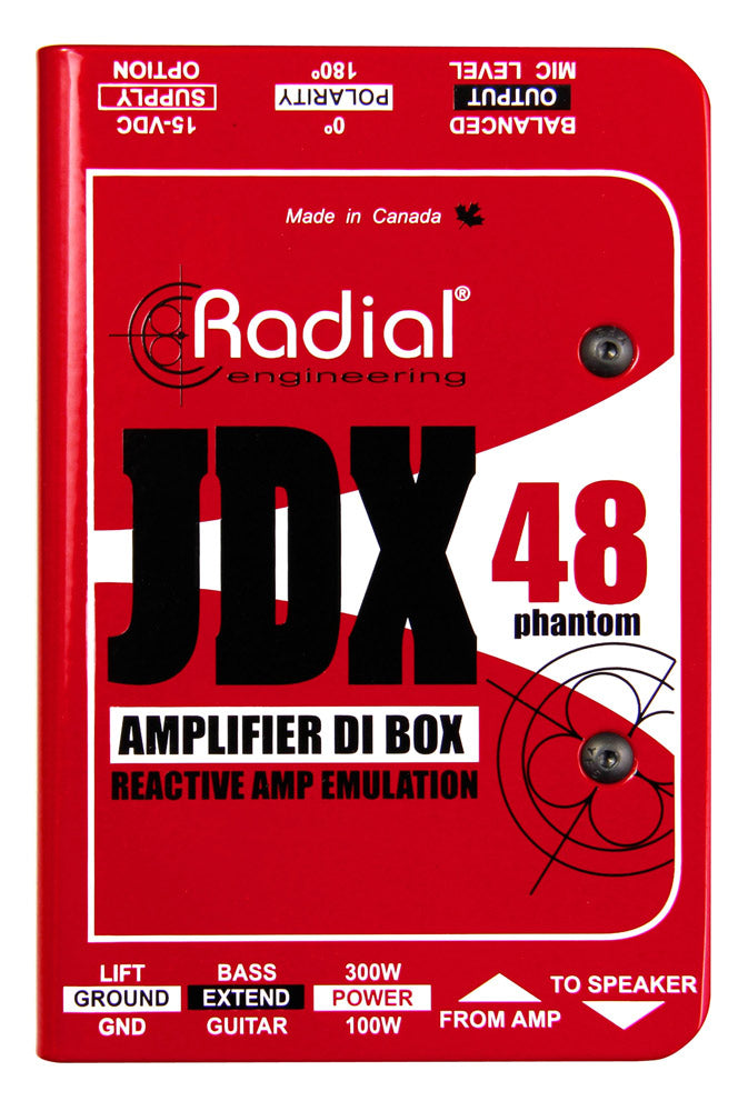 Radial Engineering JDX-48 Guitar Amp Direct Box