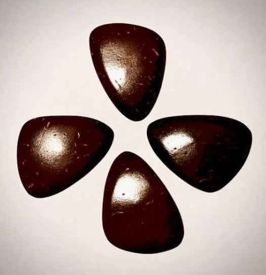 Rocky Mountain Slide Company Coconut Husk Guitar Picks TPOSBH104 (2 Pack)