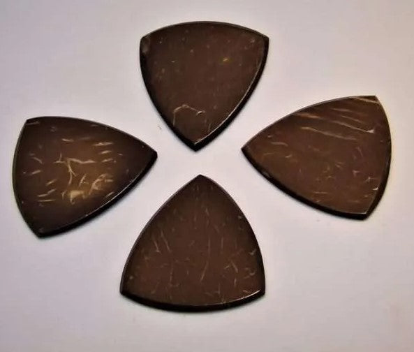 Rocky Mountain Slide Company Coconut Husk Tri-pick-#103 Guitar Picks (2 Pack)