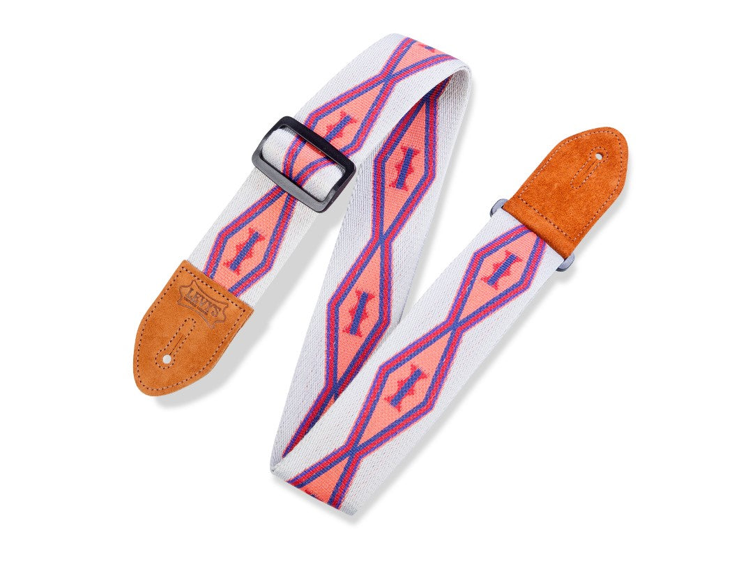 Levy's Leathers 2" PRINT SERIES  Southwest Weave Guitar Strap MC8VIN-006