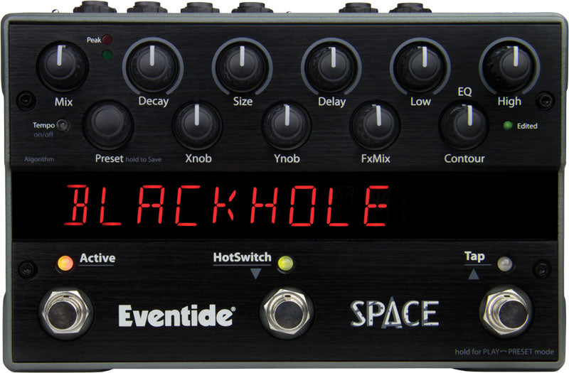 Eventide Space Reverb and Beyond Effects Pedal - Demo