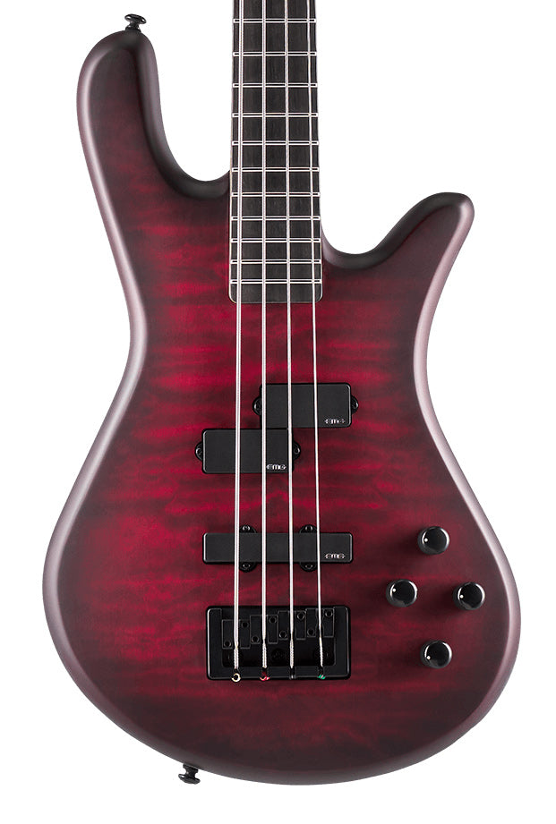 Spector NS Pulse II Bass Guitar - Black Cherry Matte