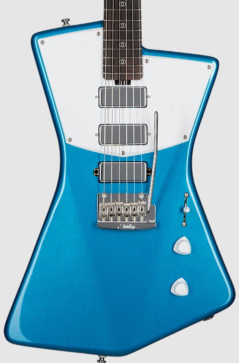 Sterling by Music Man - St. Vincent Electric Guitar - Vincent Blue