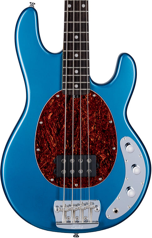 Sterling by Music Man Stingray Classic RAY24CA Bass Guitar- Toluca Lake Blue