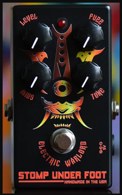 Stomp Under Foot Electric Warlord Fuzz Pedal