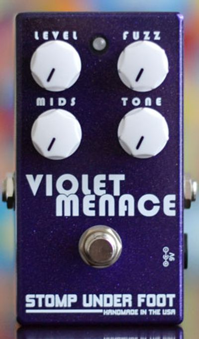Stomp Under Foot - Violet Menace Fuzz Pedal