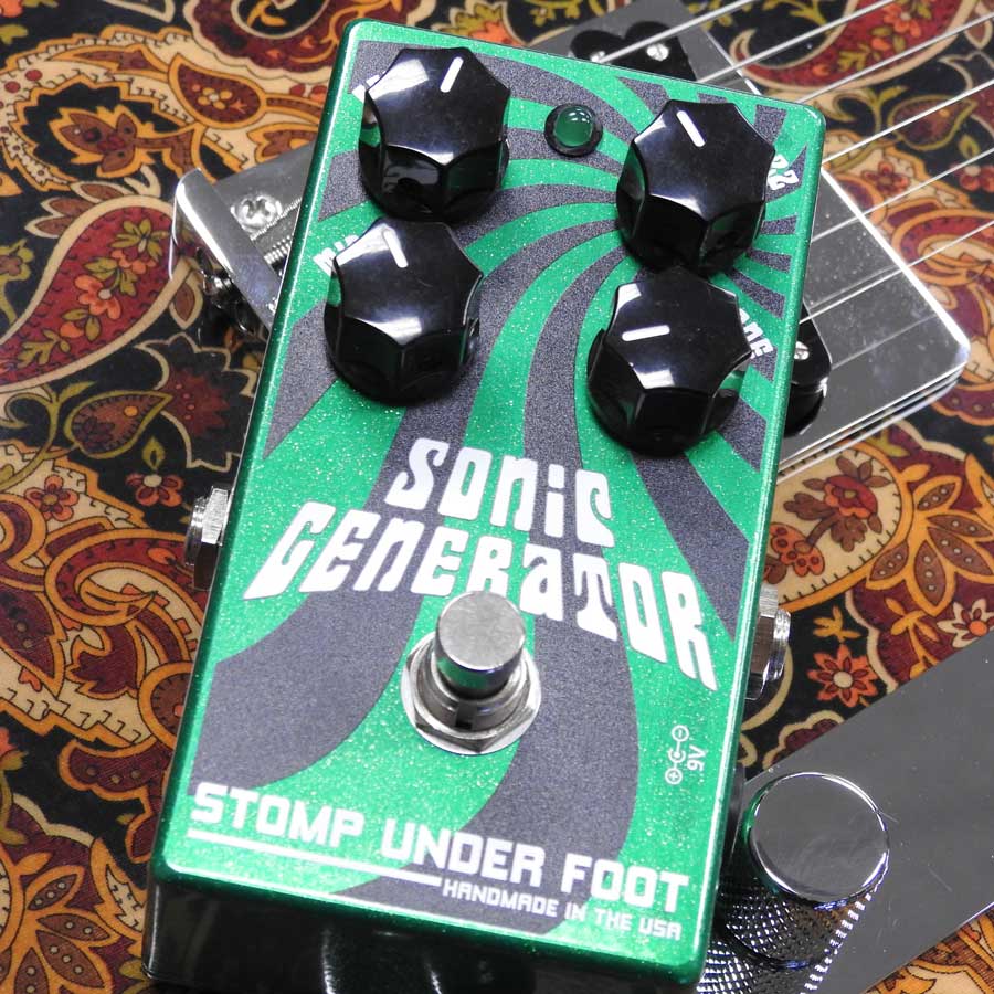 Stomp Under Foot Sonic Generator Fuzz Pedal