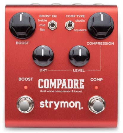 Strymon Compadre Dual Voice Compressor and Boost Pedal