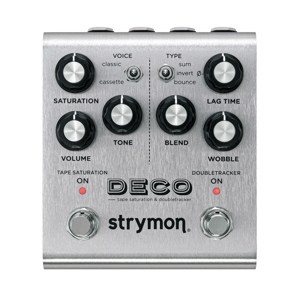 Strymon Deco Tape Saturation and Doubletracker Pedal V2