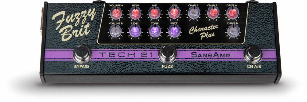 Tech 21 SansAmp Character Plus - Fuzzy Brit