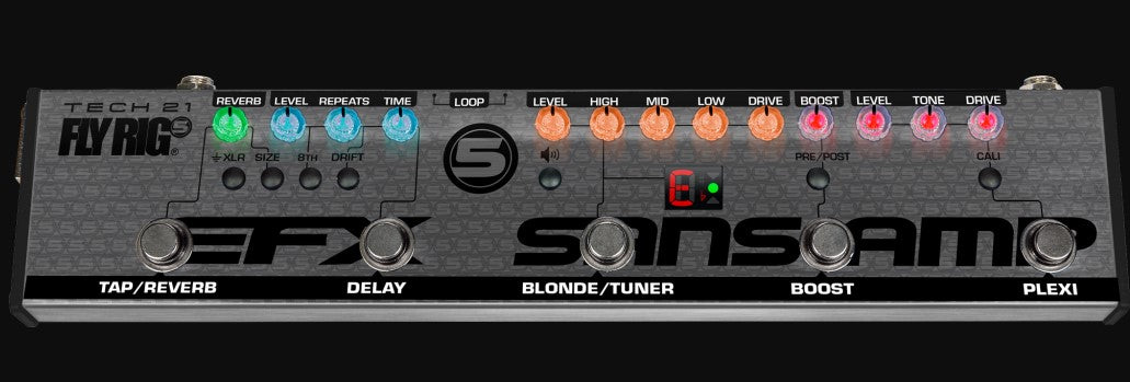 Tech 21 Fly Rig 5  V2 Guitar Multi-Effects Pedal