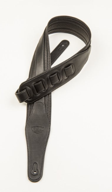 Tetherax Model T- Series -Coupe Leather Guitar/Bass Strap