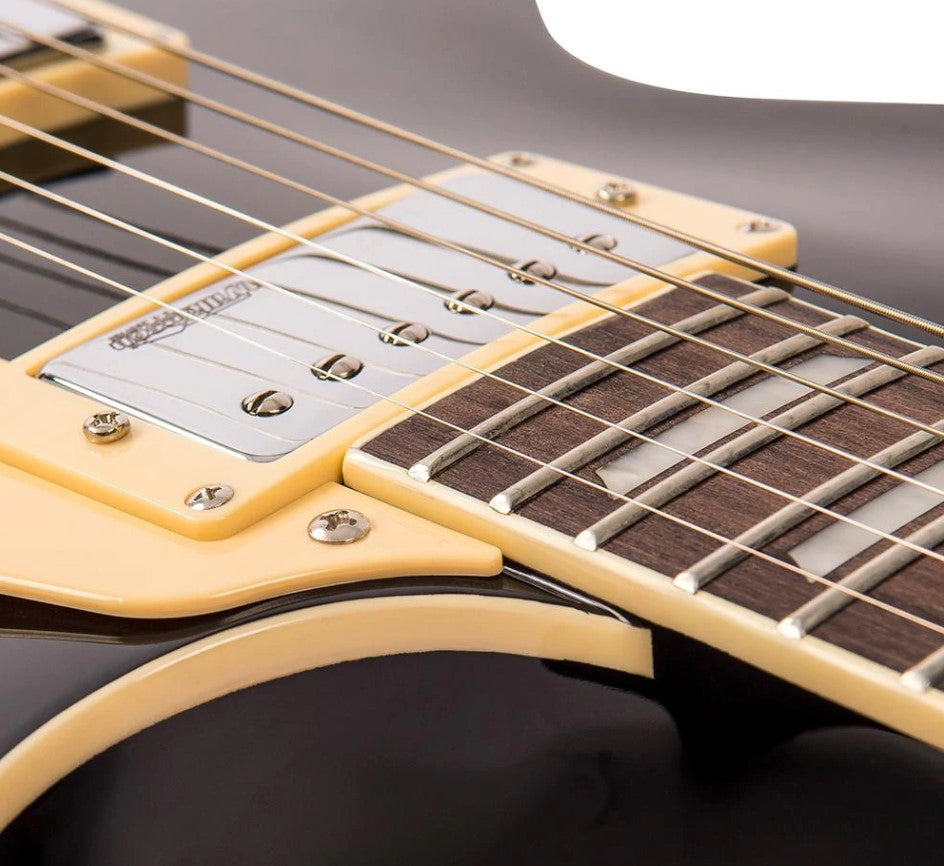 Vintage Guitars V100 ReIssued Electric Guitar ~ Black