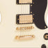 Vintage Guitars VS6 ReIssued Electric Guitar ~ Vintage White/Gold Hardware
