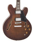 Vintage Guitars VSA500 ReIssued Semi Acoustic Guitar ~ Natural Walnut