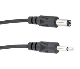 Voodoo Lab 3.5mm Straight Mini Plug and 2.1mm Straight Barrel Cable