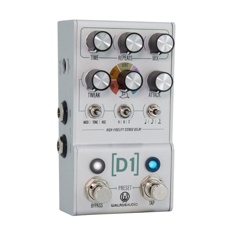 Walrus Audio MAKO Series - D1 V2 High-Fidelity Stereo Delay