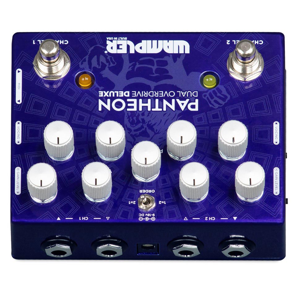 Wampler Pantheon Deluxe Dual Overdrive Pedal