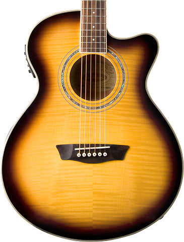 Washburn Guitars Festival EA15 Mini-Jumbo Acoustic/Electric Guitar