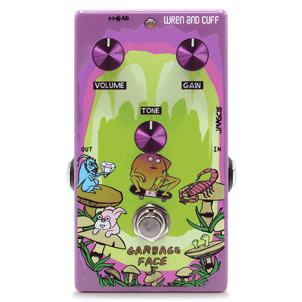 Wren and Cuff J. Mascis Garbage Face Jr. Fuzz Pedal