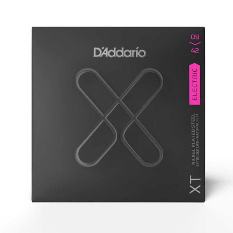 D'Addario XTE0942 Electric Nickel Plated Steel, Super Light, 09-42