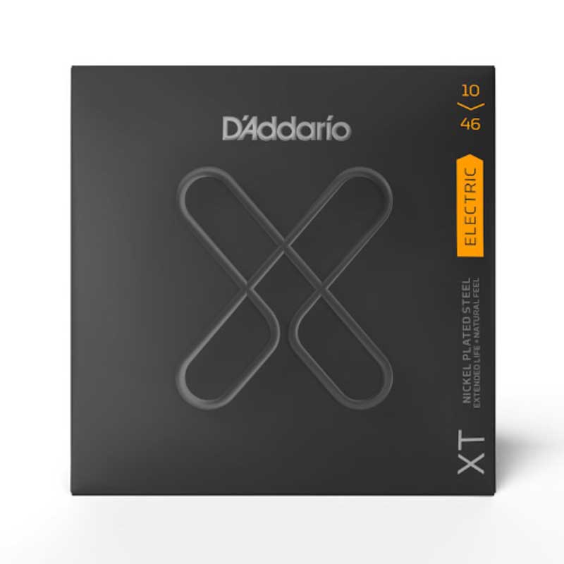 D'Addario XTE1046 Electric Nickel Plated Steel, Super Light, 10-46