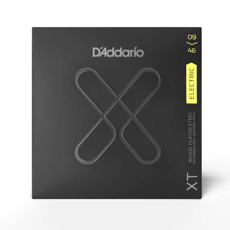 D'Addario XTE0946  Electric Nickel Plated Steel, Super Light, 09-46