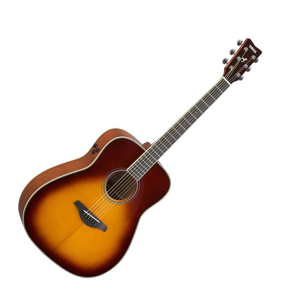 Yamaha FG-TA-BS Transacoustic Guitar - Brown Sunburst