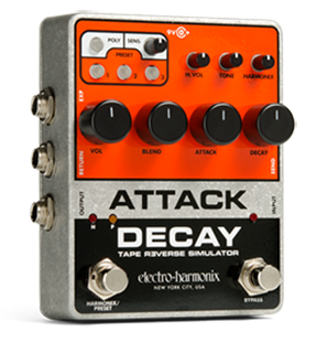 Electro-Harmonix Attack Decay Tape Reverse Simulator