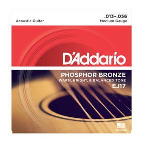 D'Addario Phosphor Bronze 13-56 Acoustic Guitar String Set