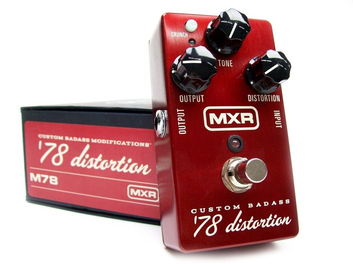 MXR Custom Badass 78' Distortion Pedal – Flipside Music