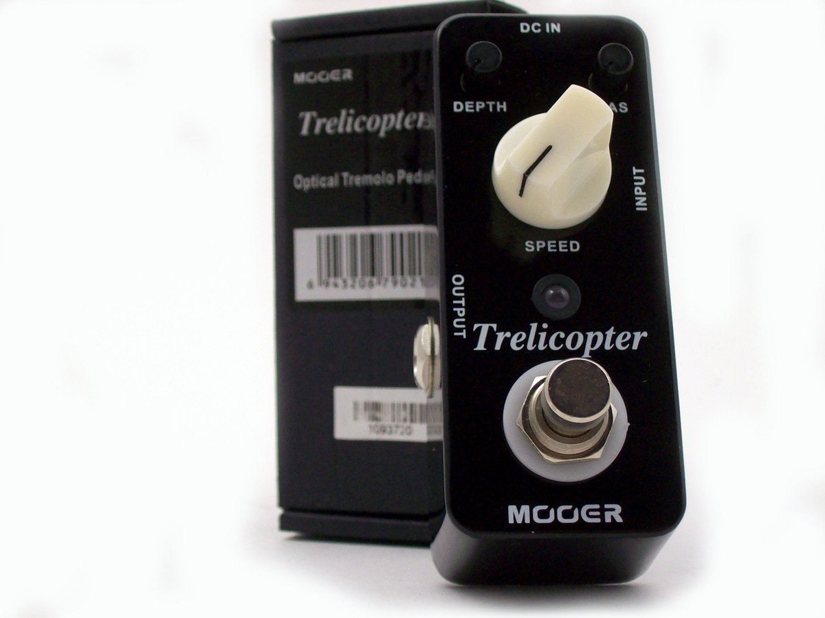 Mooer Pedals USA Trelicopter Optical Tremolo  Micro Effects