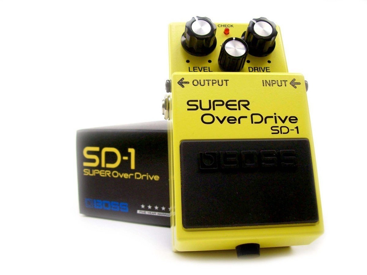 Boss SD-1 Super OverDrive Pedal – Flipside Music